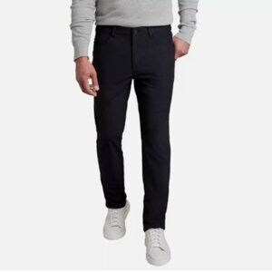 NEW Kirkland Signature Mens 40x30 Commuter Pants Sorona Agile Black